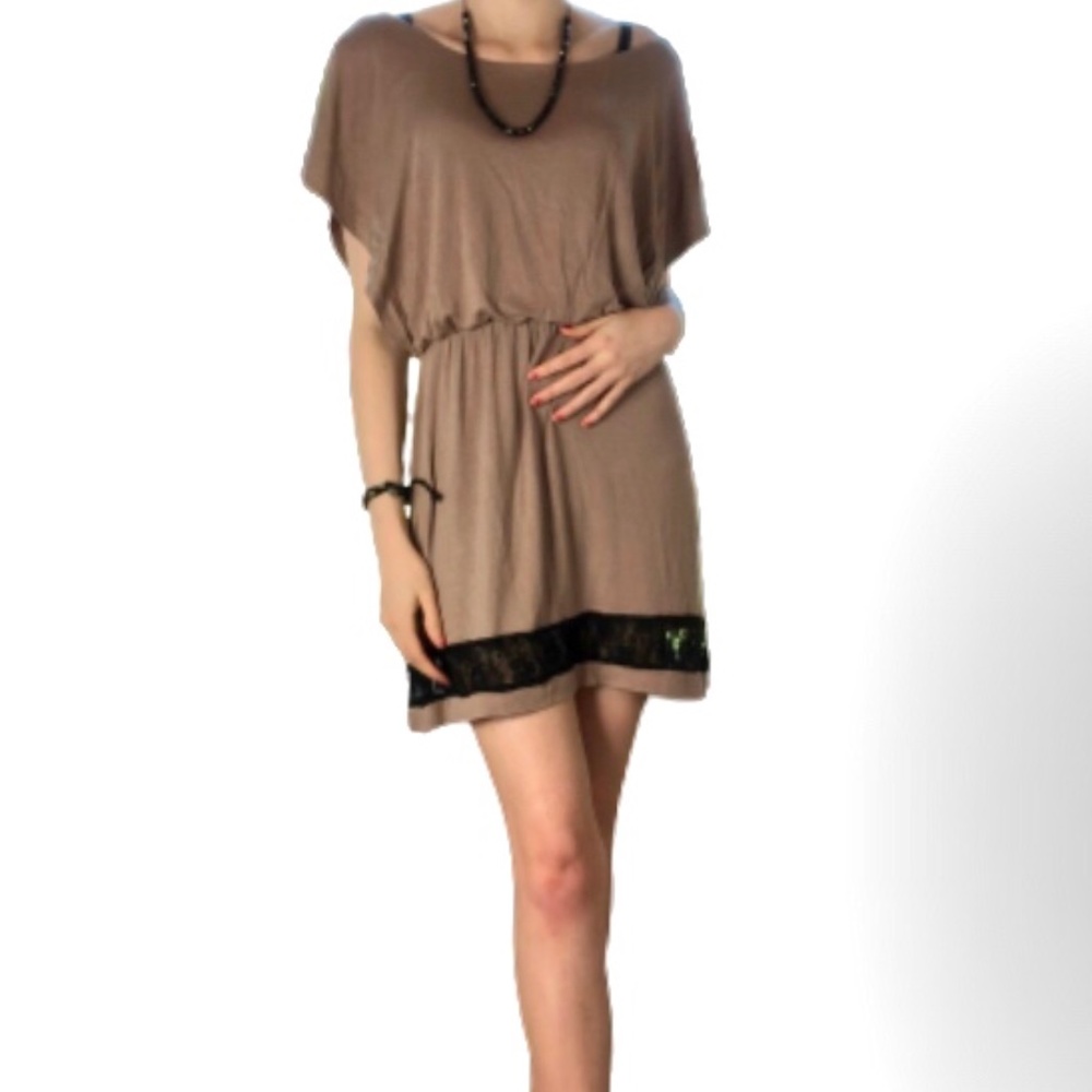 L8teR Brown Dress
